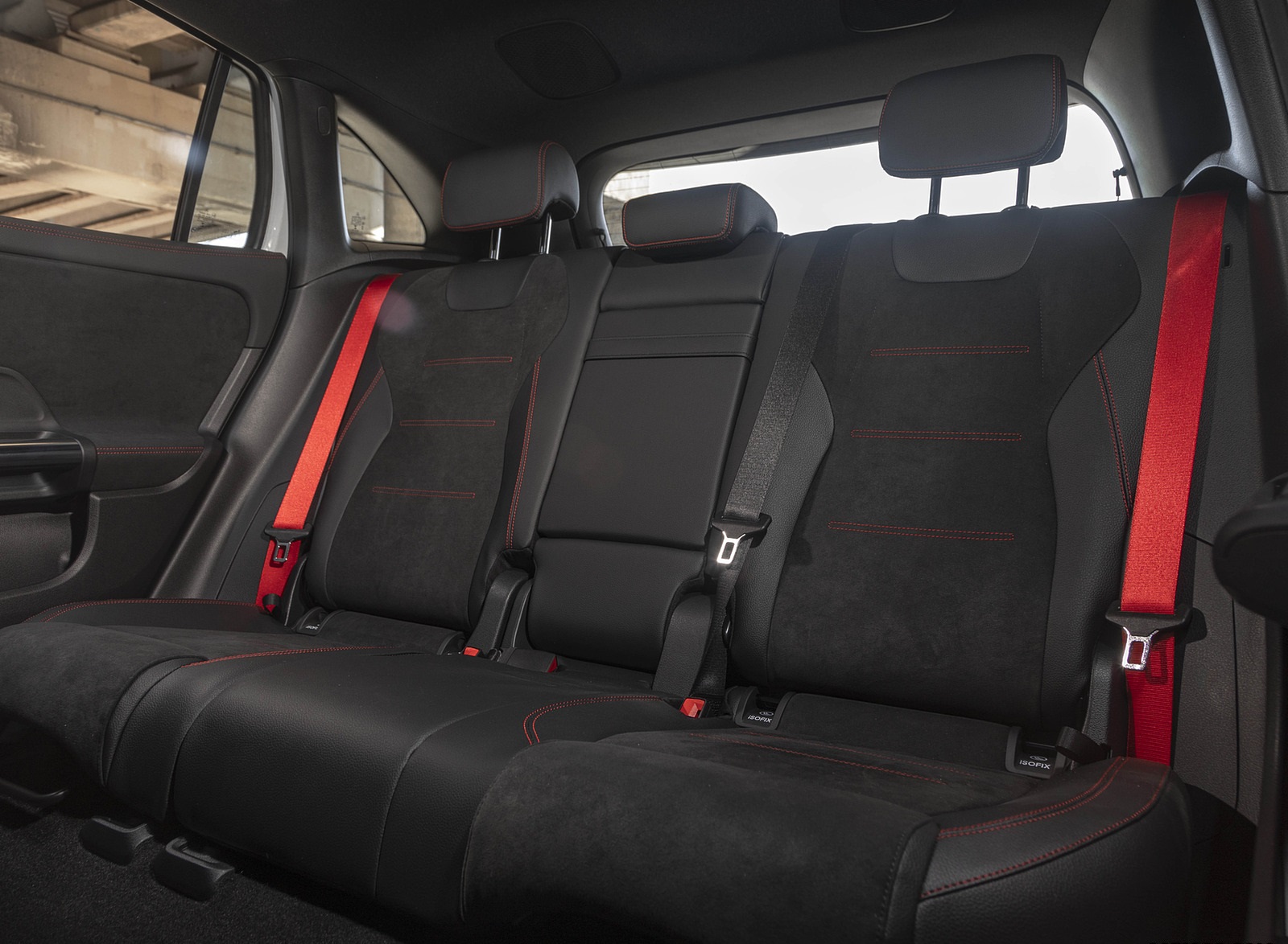 2021 Mercedes-AMG GLA 45 Interior Rear Seats Wallpapers #38 of 69