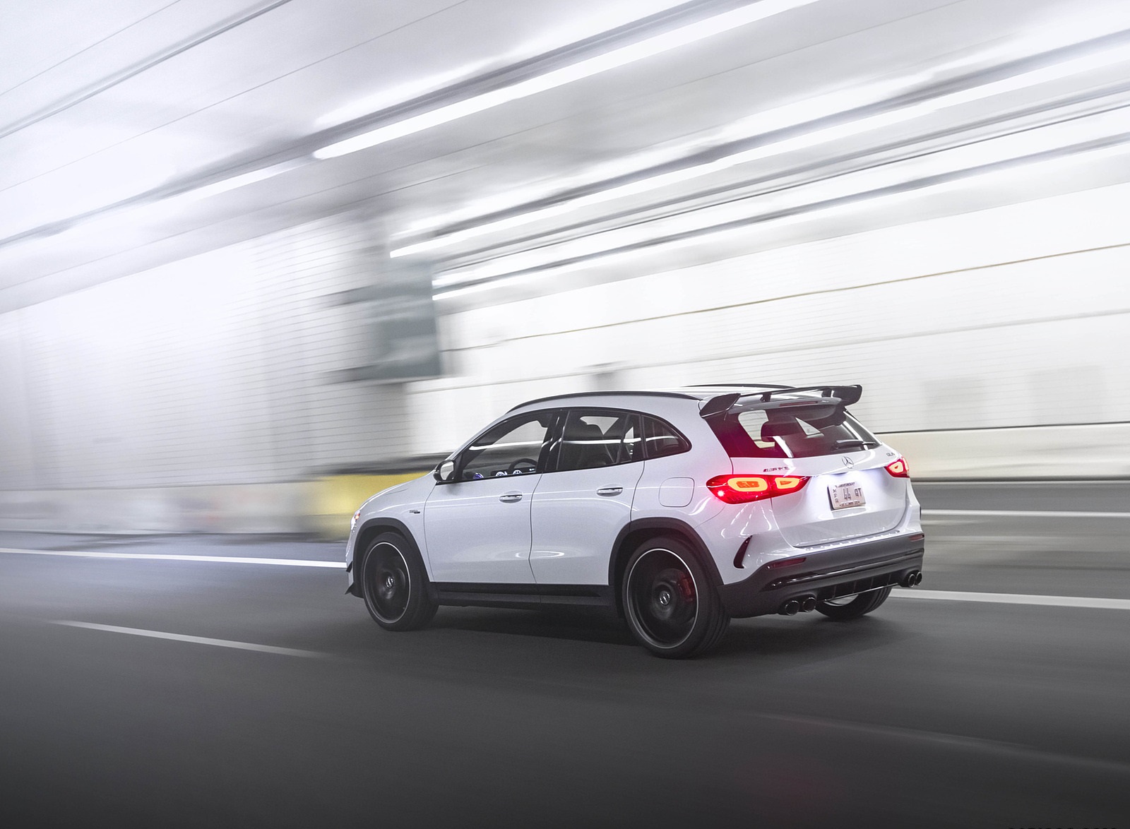 2021 Mercedes-AMG GLA 45 Rear Three-Quarter Wallpapers (6)