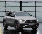 2021 Mercedes-AMG GLA 45 S 4MATIC+ (Color: Magno Grey) Front Three-Quarter Wallpapers 150x120