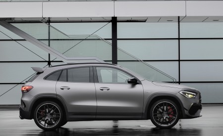 2021 Mercedes-AMG GLA 45 S 4MATIC+ (Color: Magno Grey) Side Wallpapers 450x275 (52)