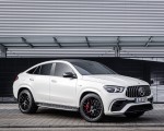 2021 Mercedes-AMG GLE 63 S 4MATIC+ Coupe (Color: Diamond White) Front Three-Quarter Wallpapers 150x120