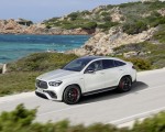 2021 Mercedes-AMG GLE 63 S 4MATIC+ Coupe (Color: Diamond White) Front Three-Quarter Wallpapers 150x120