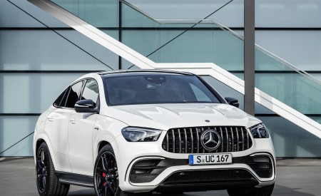 2021 Mercedes-AMG GLE 63 S 4MATIC+ Coupe (Color: Diamond White) Front Wallpapers 450x275 (51)