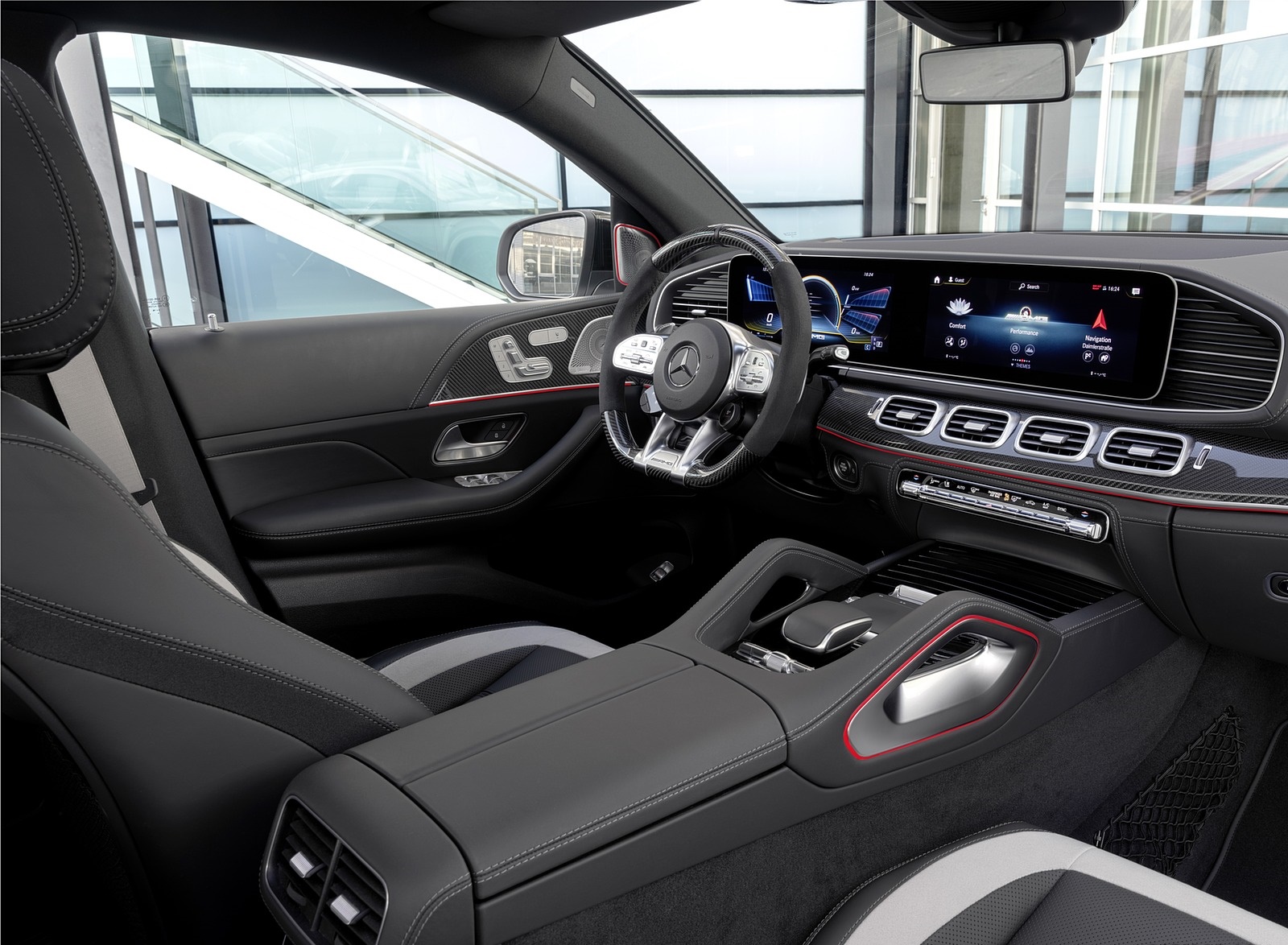 2021 Mercedes-AMG GLE 63 S 4MATIC+ Coupe (Color: Diamond White) Interior Wallpapers #65 of 65