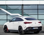 2021 Mercedes-AMG GLE 63 S 4MATIC+ Coupe (Color: Diamond White) Rear Three-Quarter Wallpapers 150x120