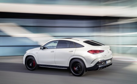 2021 Mercedes-AMG GLE 63 S 4MATIC+ Coupe (Color: Diamond White) Rear Three-Quarter Wallpapers 450x275 (45)