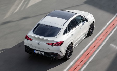 2021 Mercedes-AMG GLE 63 S 4MATIC+ Coupe (Color: Diamond White) Rear Wallpapers 450x275 (48)