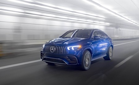 2021 Mercedes-AMG GLE 63 S Coupe (US-Spec) Front Three-Quarter Wallpapers 450x275 (2)