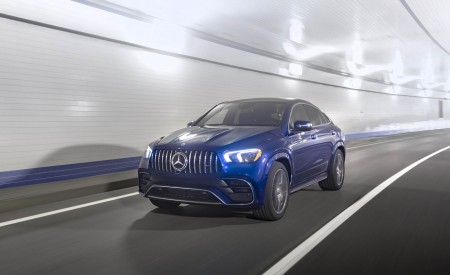 2021 Mercedes-AMG GLE 63 S Coupe (US-Spec) Front Three-Quarter Wallpapers  450x275 (5)