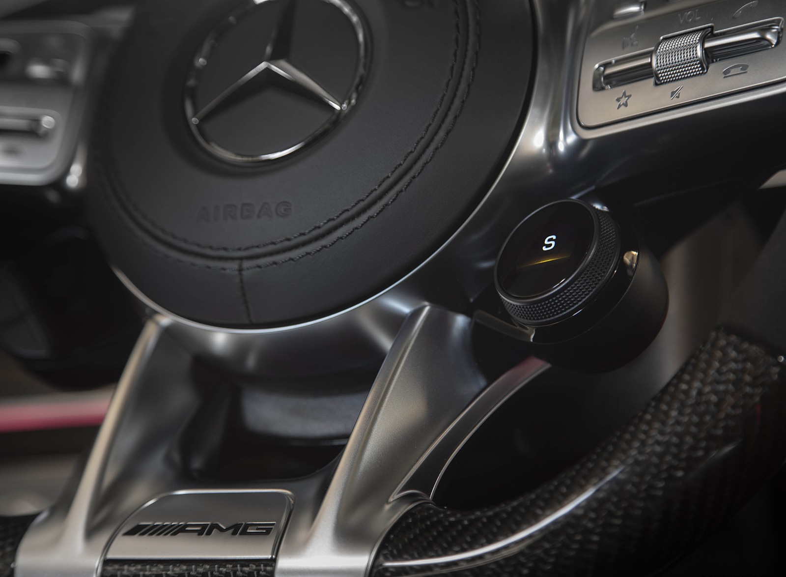 2021 Mercedes-AMG GLE 63 S Coupe (US-Spec) Interior Steering Wheel Wallpapers #32 of 65