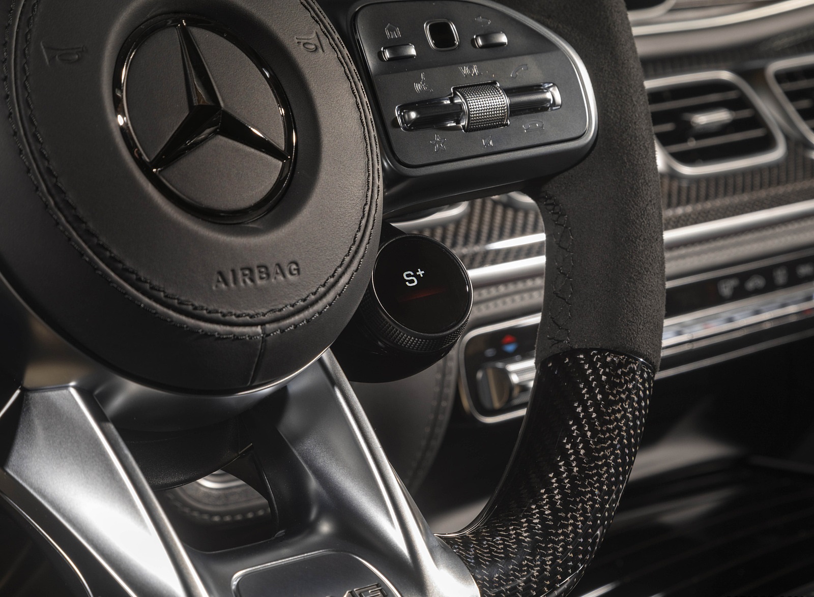 2021 Mercedes-AMG GLE 63 S Coupe (US-Spec) Interior Steering Wheel Wallpapers #31 of 65