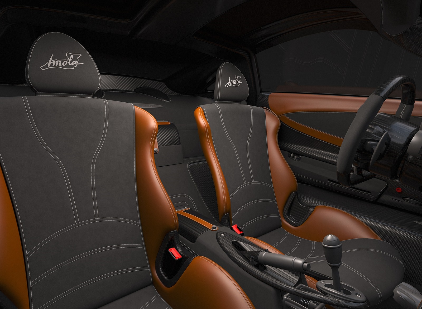 2021 Pagani Imola Interior Wallpapers (10)