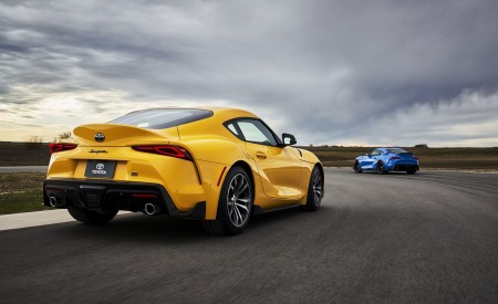 2021 Toyota GR Supra 2.0 and Toyota GR Supra A91 Edition Rear Three-Quarter Wallpapers 450x275 (5)