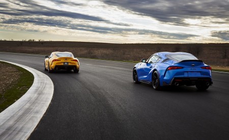 2021 Toyota GR Supra A91 Edition and Toyota GR Supra 2.0 Rear Three-Quarter Wallpapers 450x275 (7)