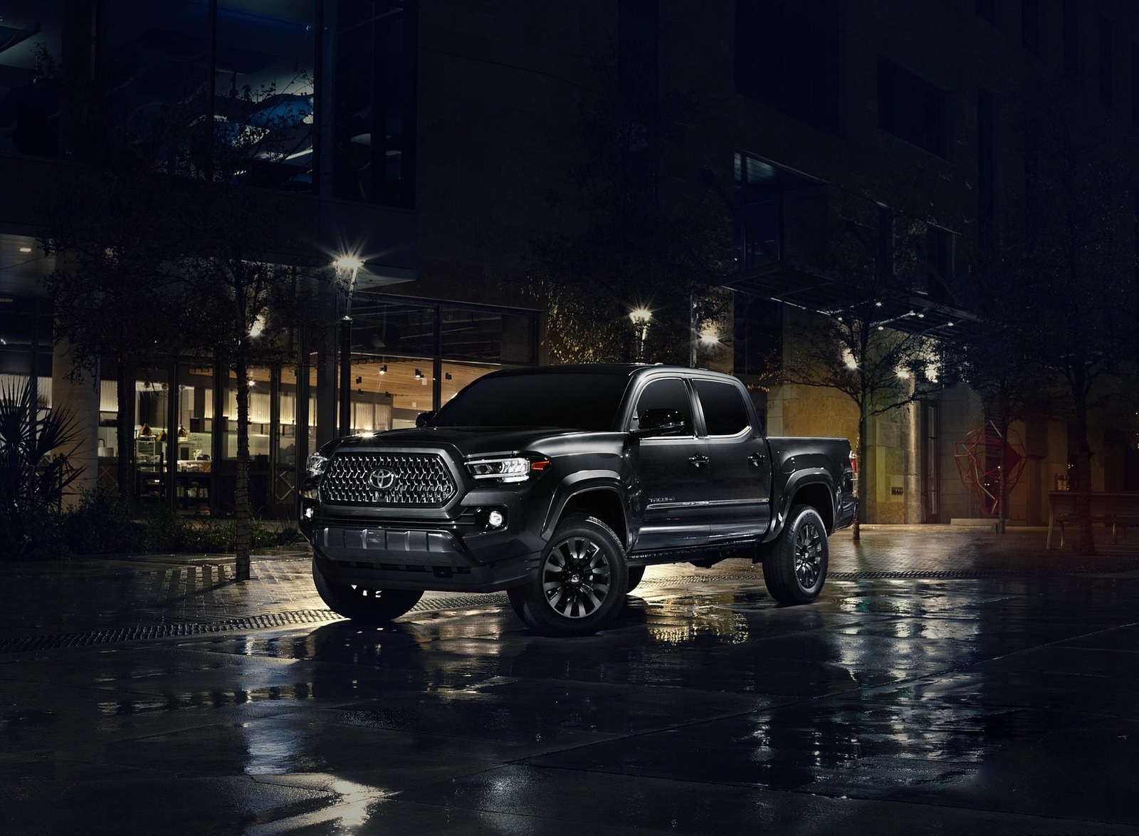 2021 Toyota Tacoma Nightshade Special Edition Front Three-Quarter Wallpapers (8)