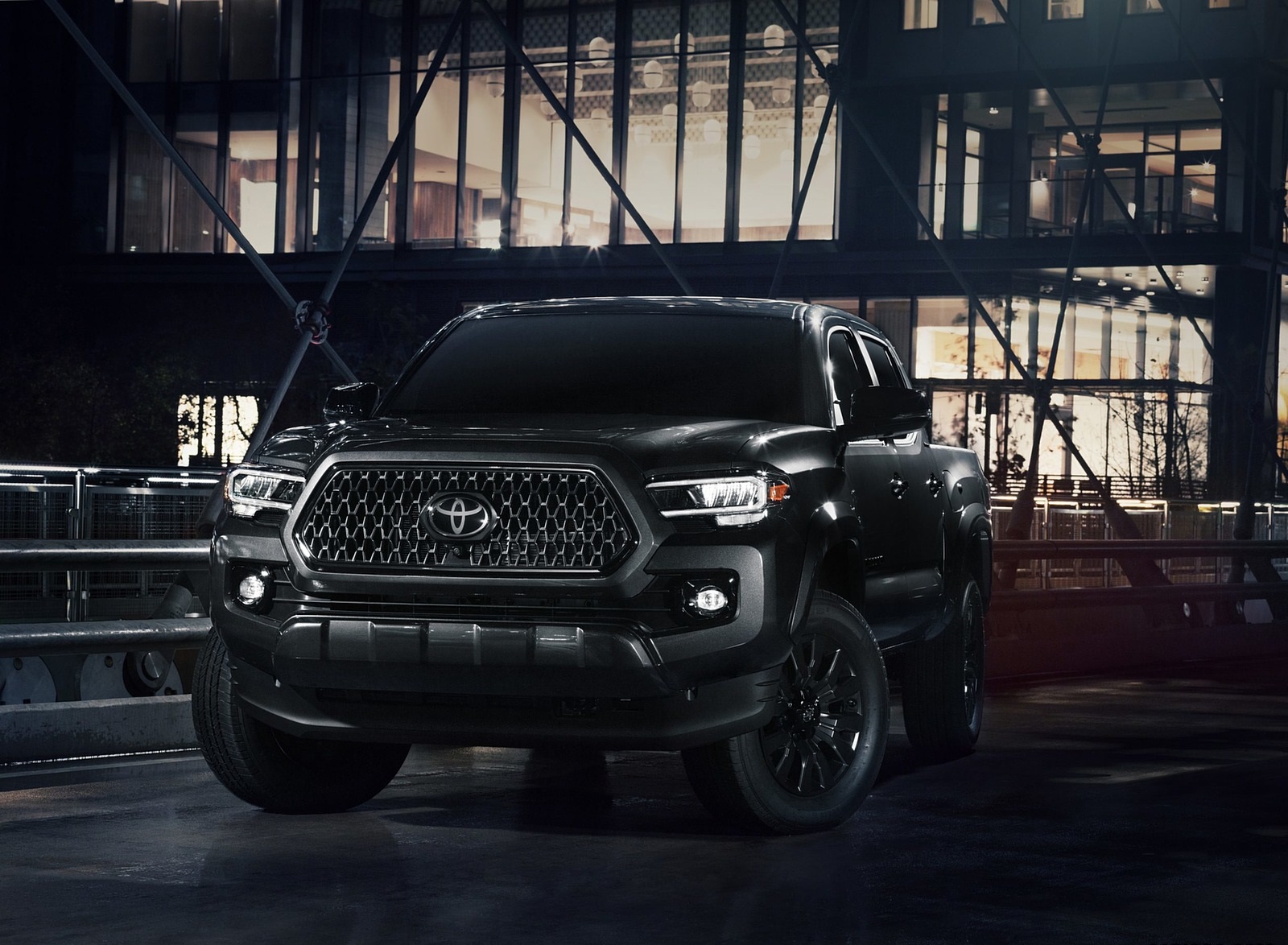 2021 Toyota Tacoma Nightshade Special Edition Front Wallpapers (9)