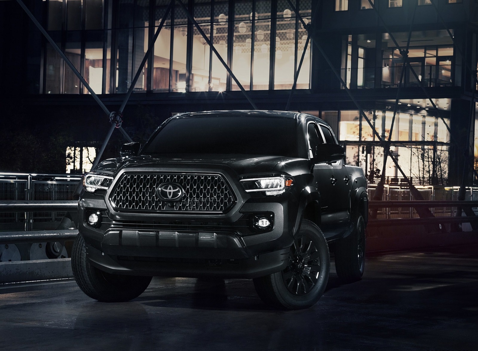 2021 Toyota Tacoma Nightshade Special Edition Front Wallpapers #9 of 14