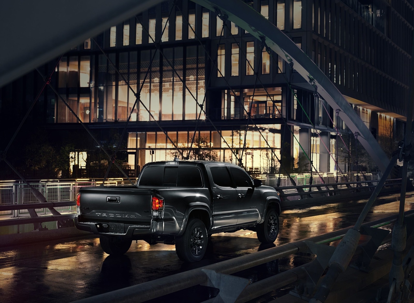 2021 Toyota Tacoma Nightshade Special Edition Rear Three-Quarter Wallpapers (10)