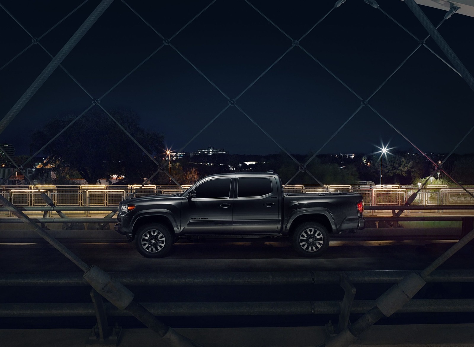 2021 Toyota Tacoma Nightshade Special Edition Side Wallpapers #11 of 14