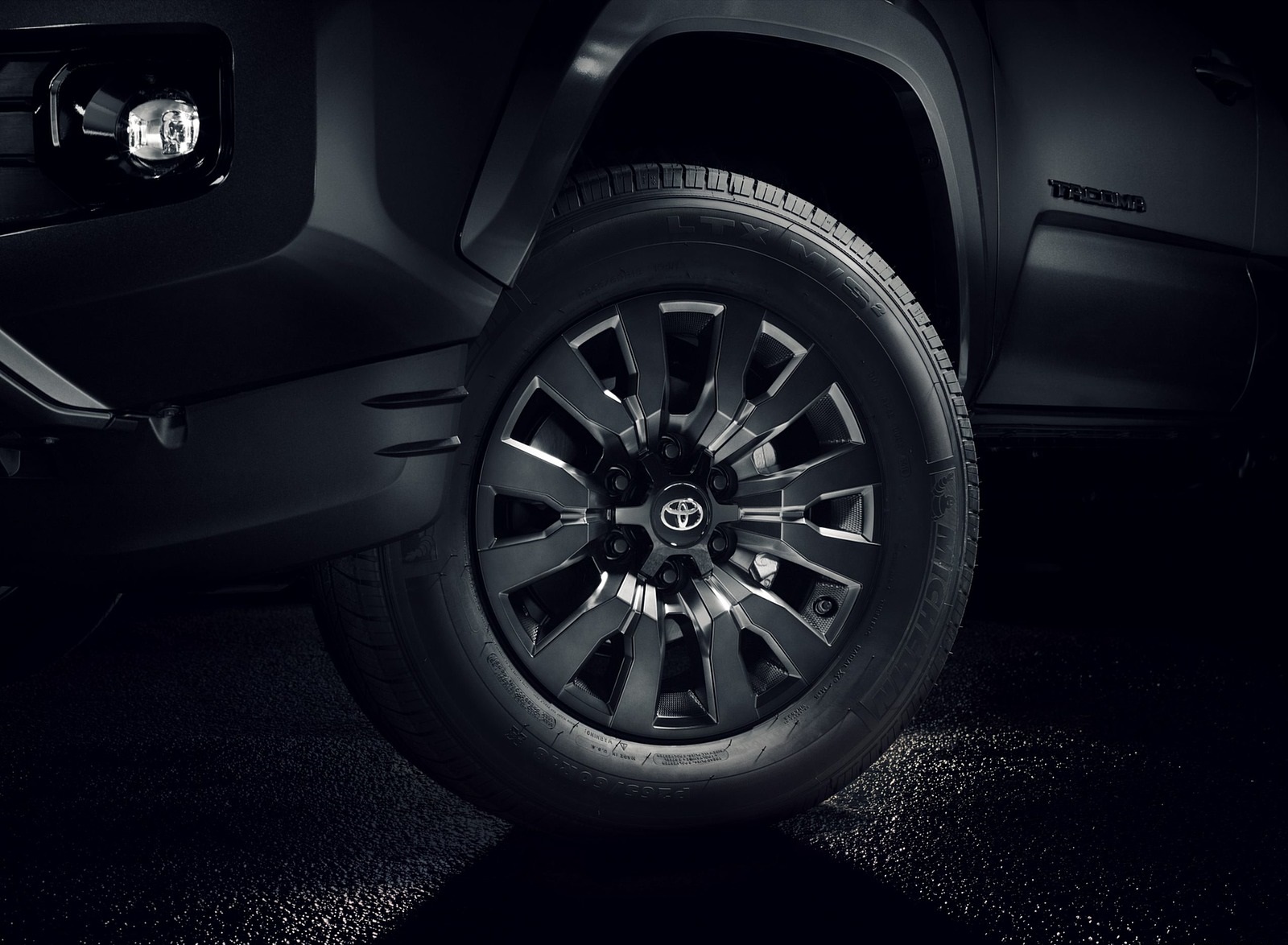 2021 Toyota Tacoma Nightshade Special Edition Wheel Wallpapers #13 of 14