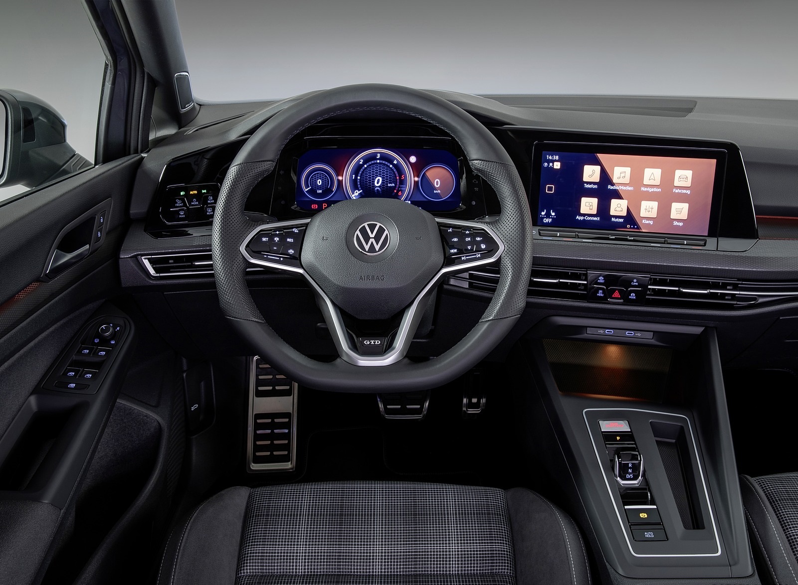2021 Volkswagen Golf GTD Interior Cockpit Wallpapers #12 of 15