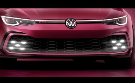 2021 Volkswagen Golf GTI Headlight Wallpapers 450x275 (23)