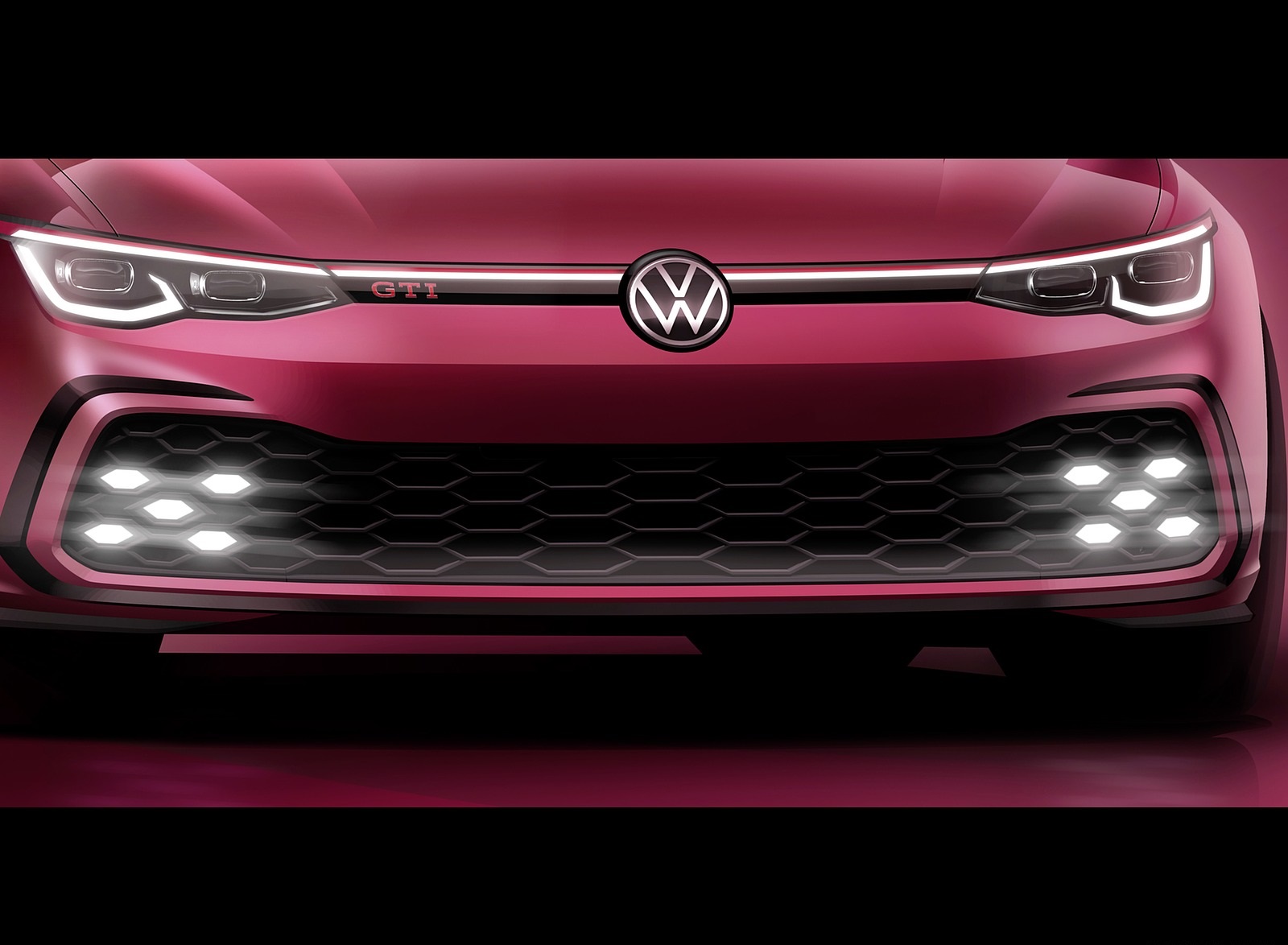 2021 Volkswagen Golf GTI Headlight Wallpapers #23 of 46