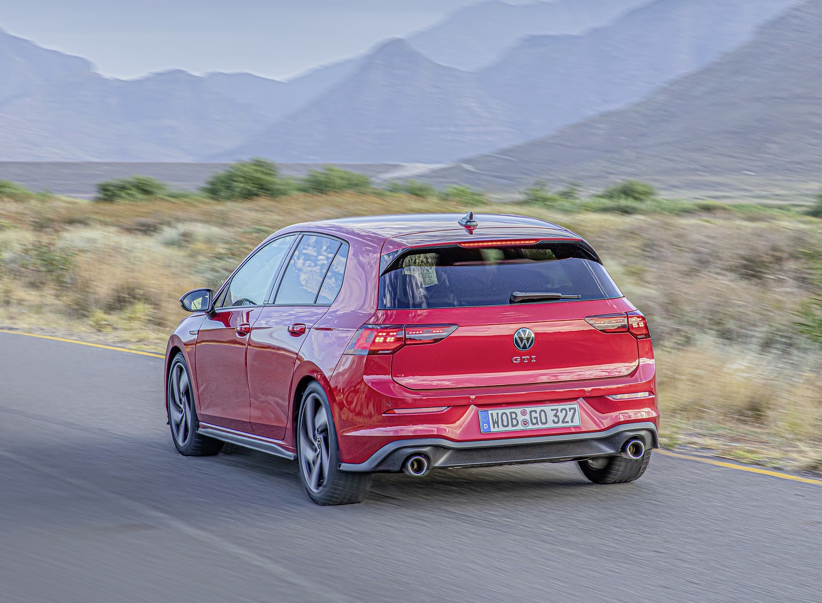 2021 Volkswagen Golf GTI Rear Three-Quarter Wallpapers (8)