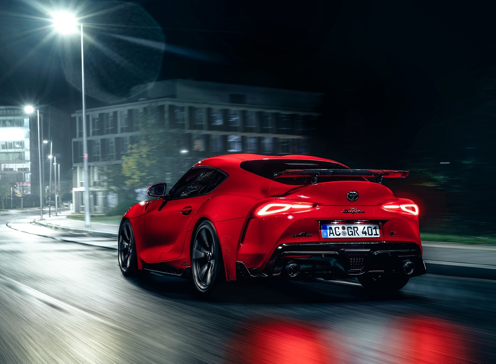 2020 AC Schnitzer Toyota GR Supra Rear Three-Quarter Wallpapers (2)