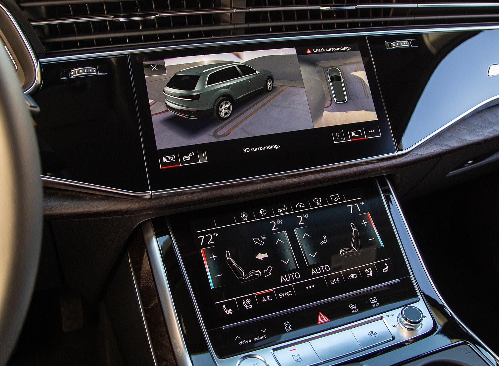 2020 Audi Q7 (US-Spec) Central Console Wallpapers #29 of 54