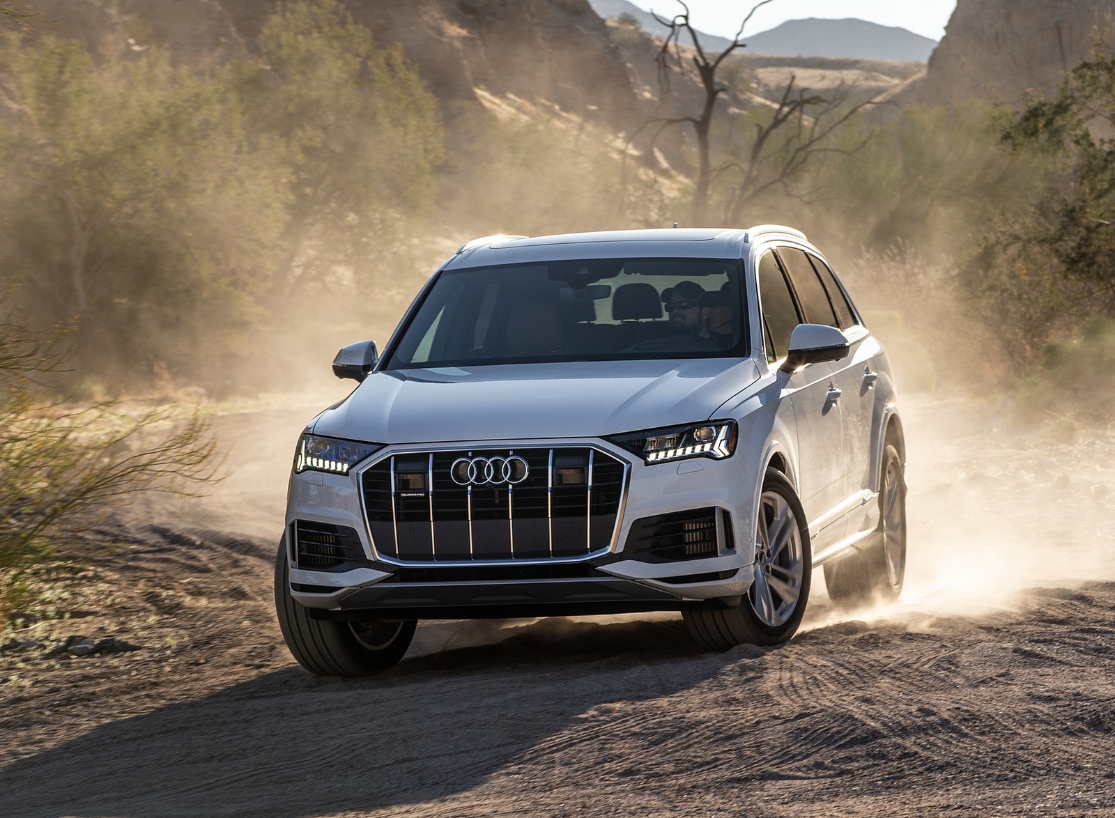 2020 Audi Q7 (US-Spec) Front Wallpapers #15 of 54