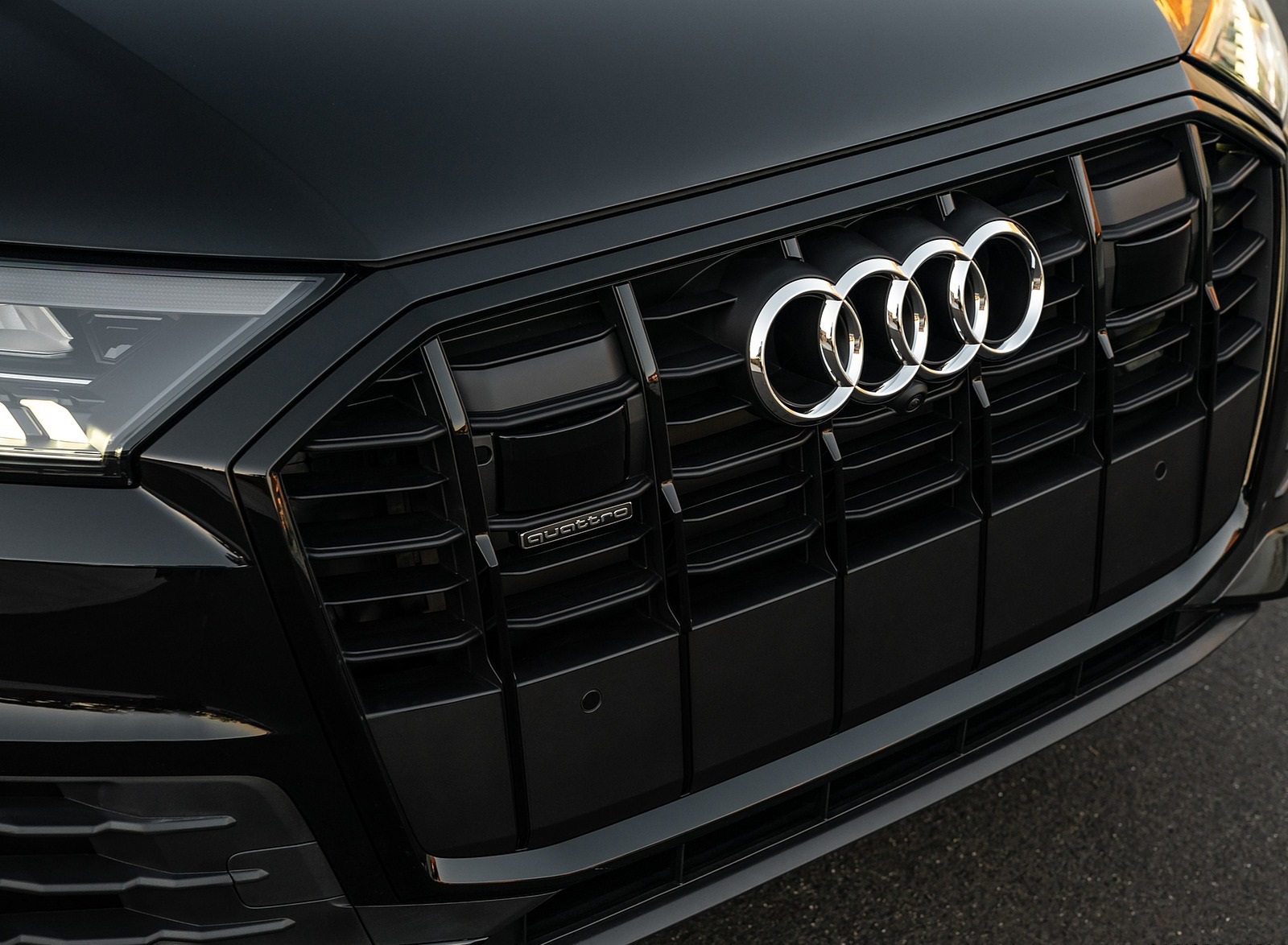 2020 Audi Q7 (US-Spec) Grill Wallpapers #49 of 54
