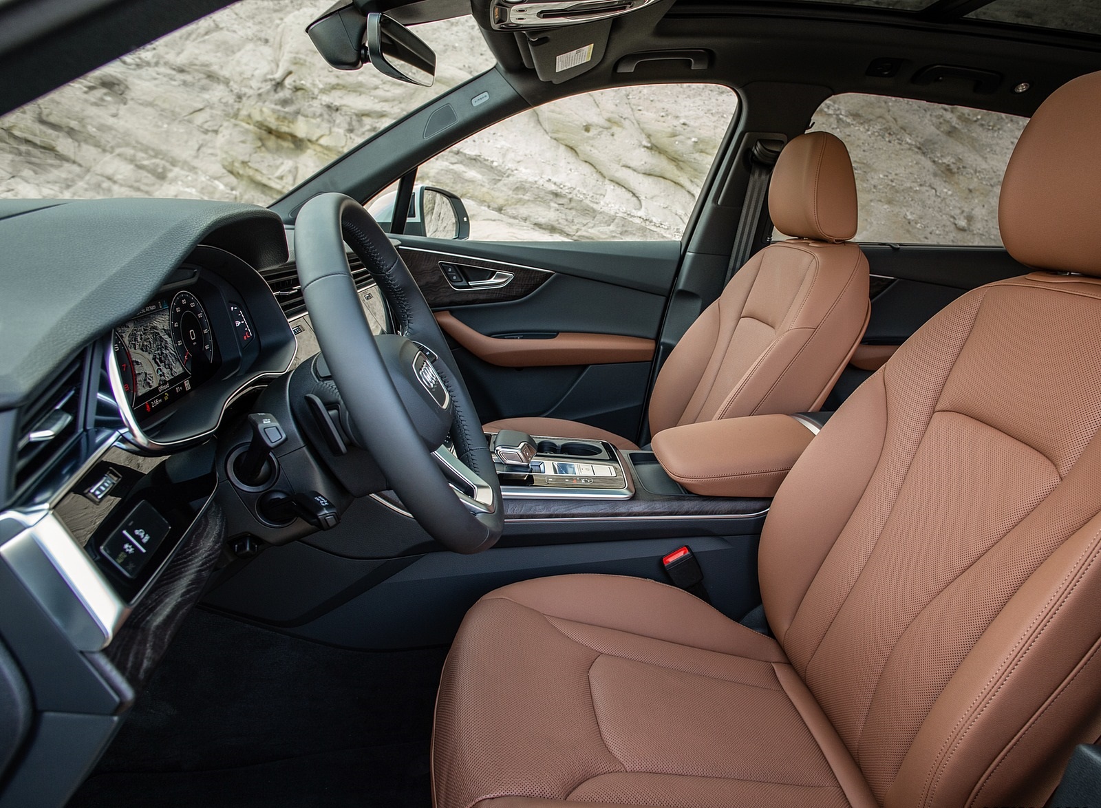 2020 Audi Q7 (US-Spec) Interior Front Seats Wallpapers #36 of 54