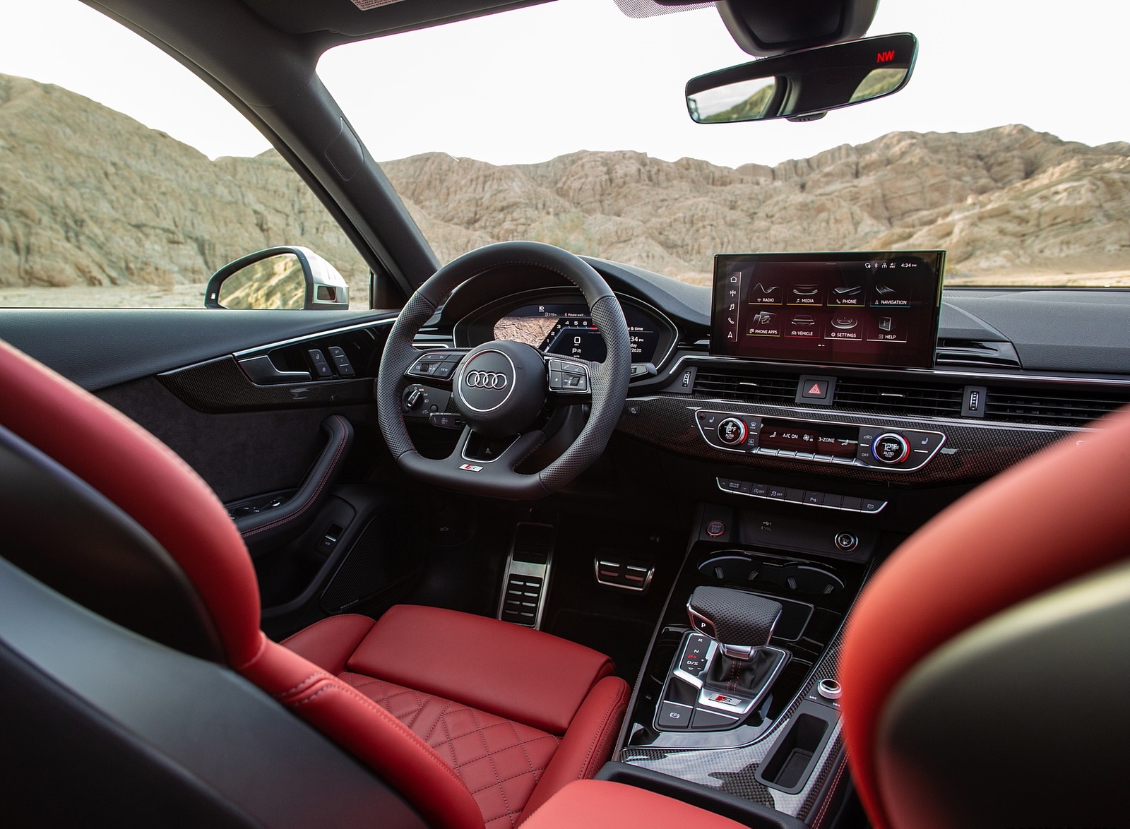 2020 Audi S4 (US-Spec) Interior Cockpit Wallpapers #52 of 53
