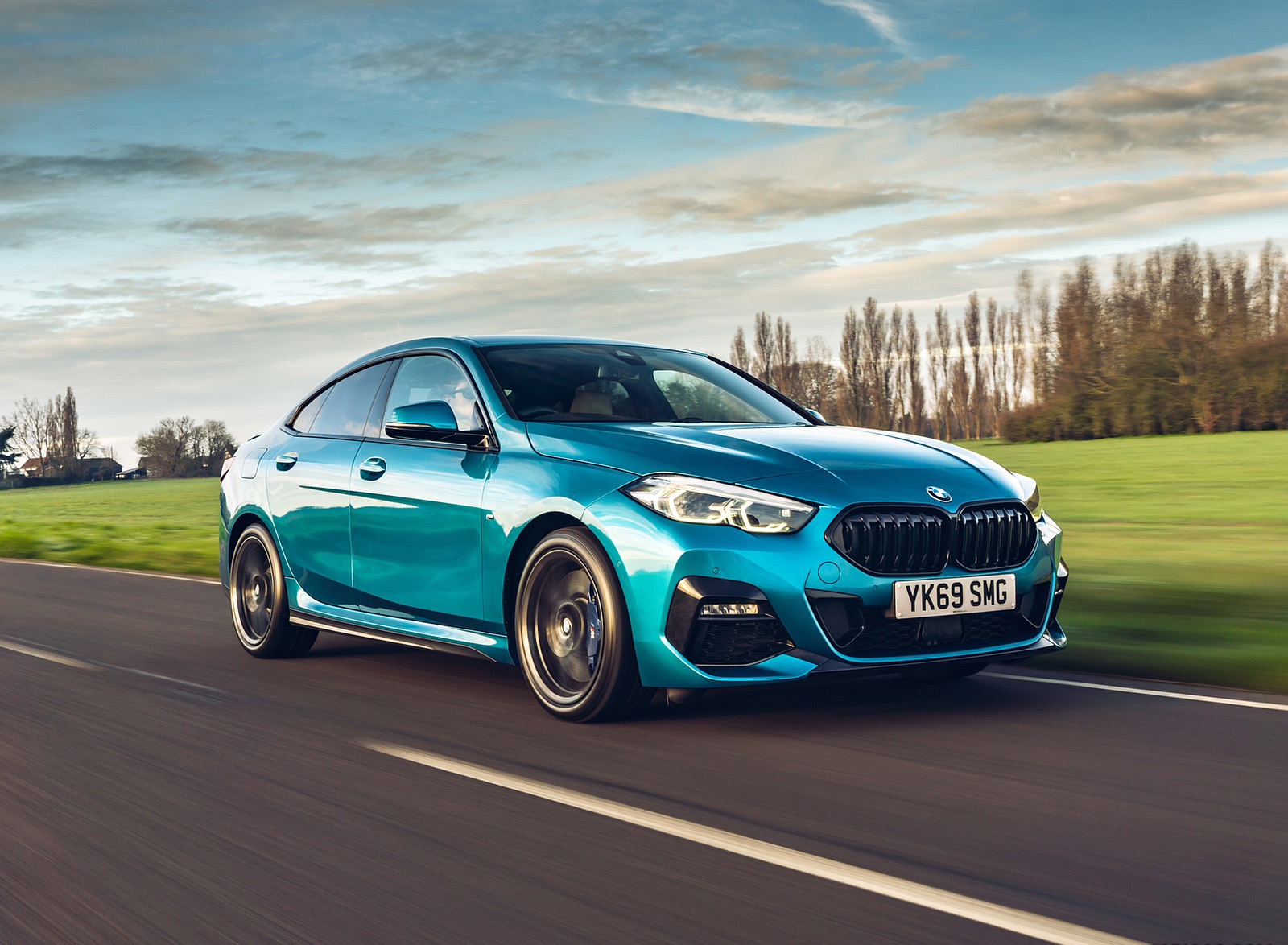 2020 BMW 2 Series 218i Gran Coupe (UK-Spec) Front Three-Quarter Wallpapers (1). Download Wallpaper