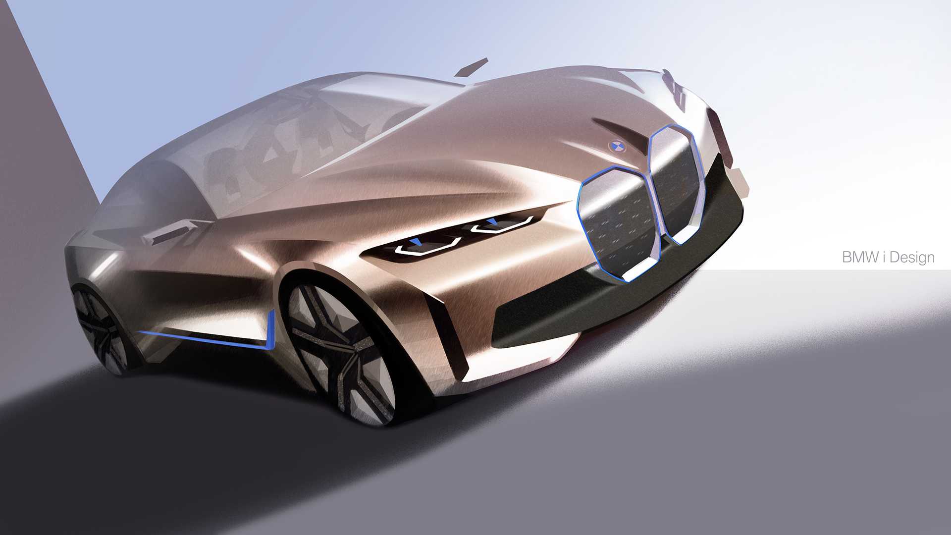 2020 BMW i4 Concept Design Sketch Wallpapers #53 of 64