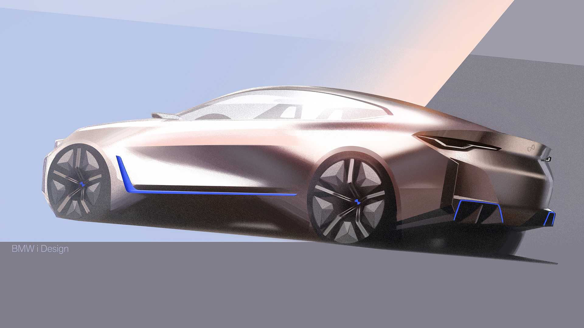 2020 BMW i4 Concept Design Sketch Wallpapers #55 of 64