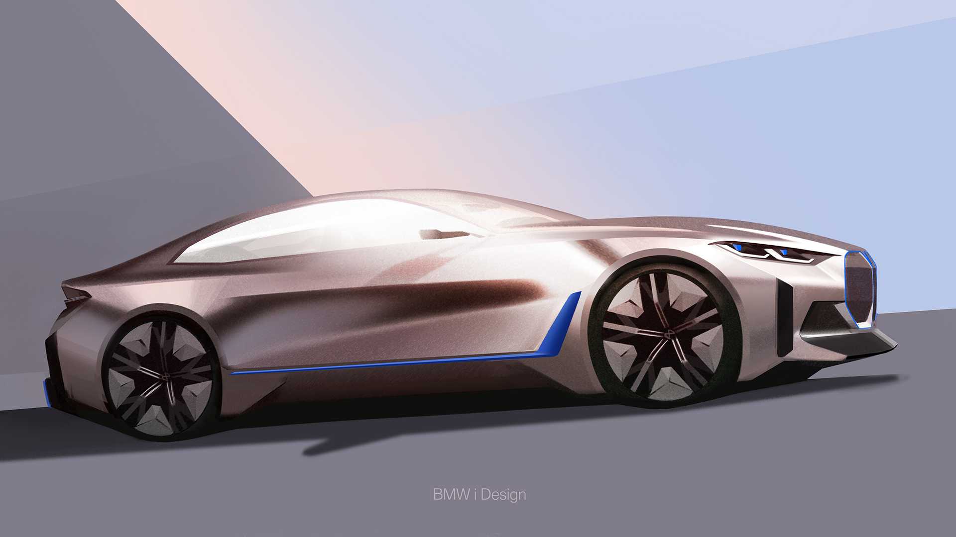 2020 BMW i4 Concept Design Sketch Wallpapers #58 of 64