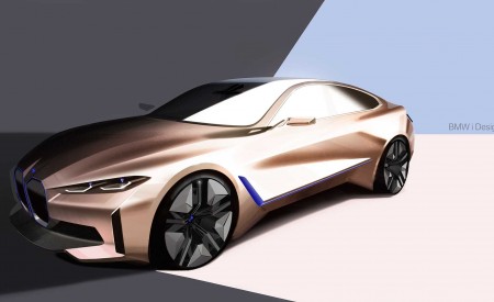 2020 BMW i4 Concept Design Sketch Wallpapers 450x275 (60)