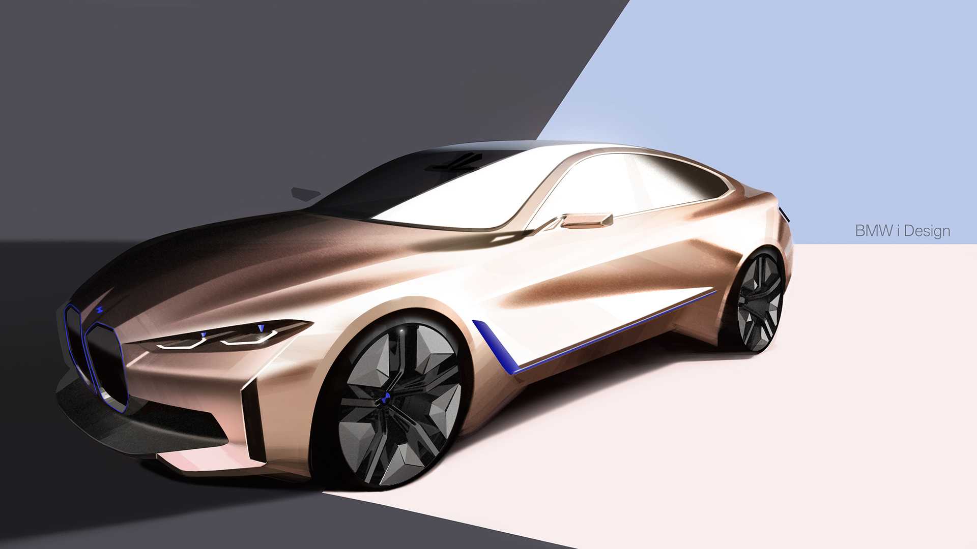 2020 BMW i4 Concept Design Sketch Wallpapers #60 of 64