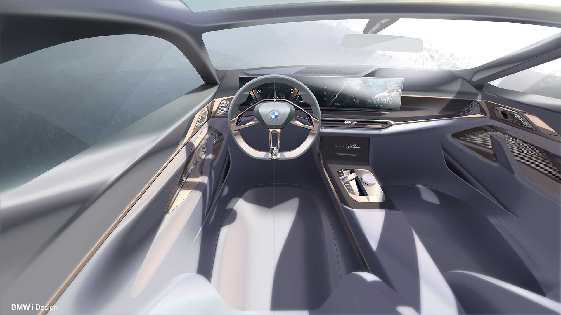 2020 BMW i4 Concept Design Sketch Wallpapers #45 of 64