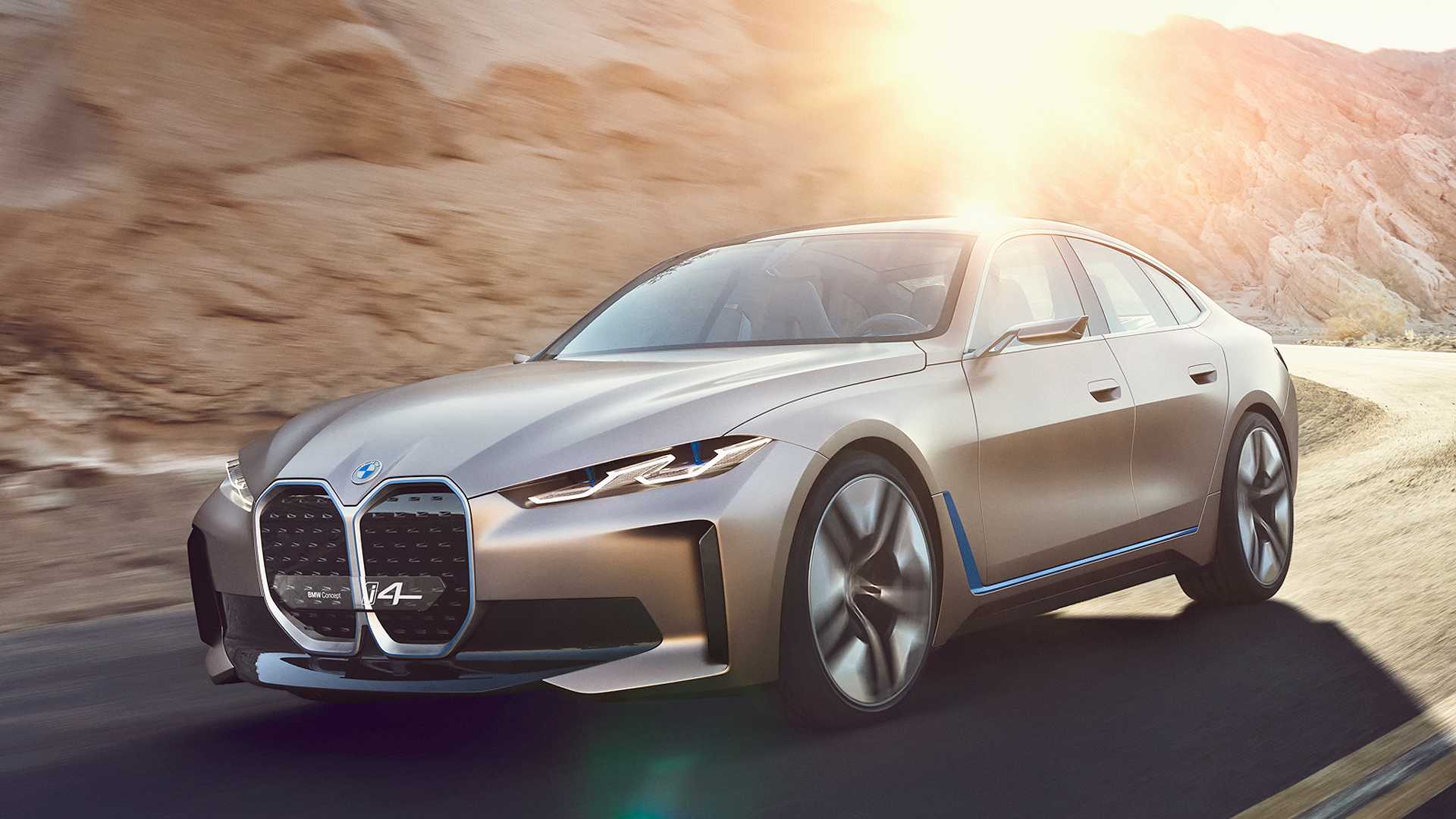 2020 BMW i4 Concept Front Three-Quarter Wallpapers (1)