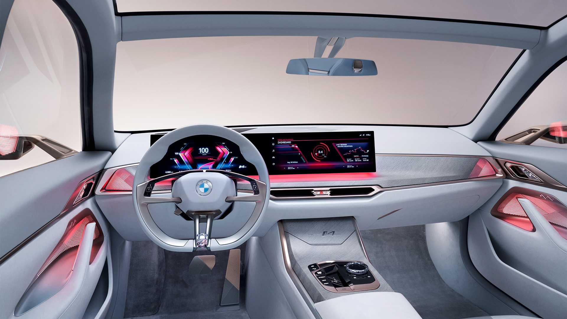 2020 BMW i4 Concept Interior Cockpit Wallpapers #21 of 64