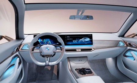 2020 BMW i4 Concept Interior Cockpit Wallpapers 450x275 (22)