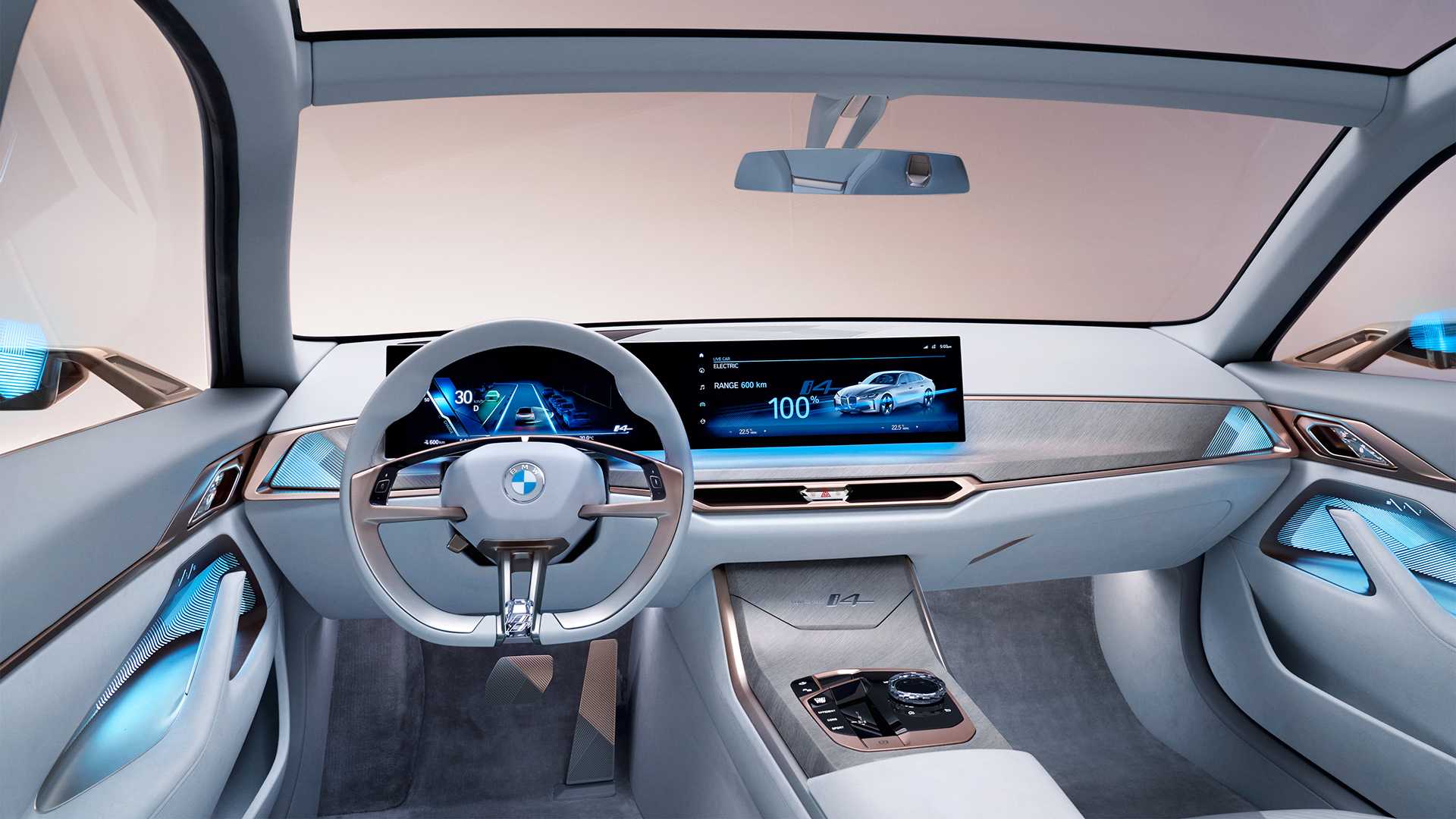 2020 BMW i4 Concept Interior Cockpit Wallpapers #22 of 64