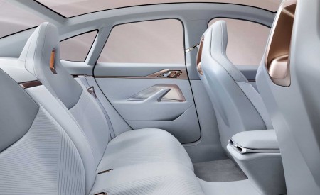 2020 BMW i4 Concept Interior Rear Seats Wallpapers 450x275 (28)