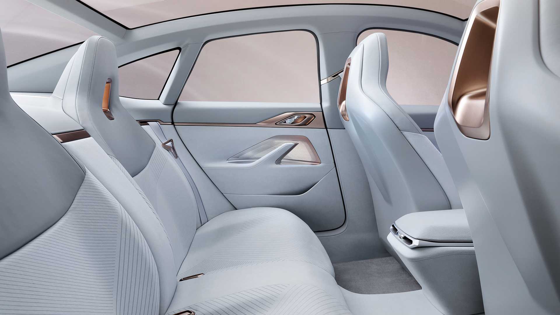 2020 BMW i4 Concept Interior Rear Seats Wallpapers #28 of 64