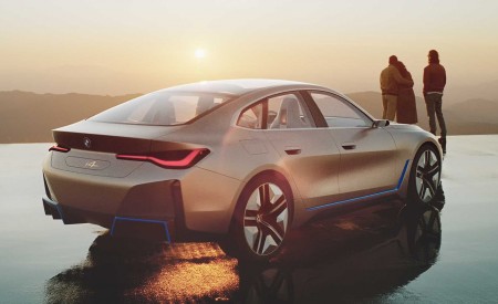 2020 BMW i4 Concept Rear Three-Quarter Wallpapers 450x275 (3)