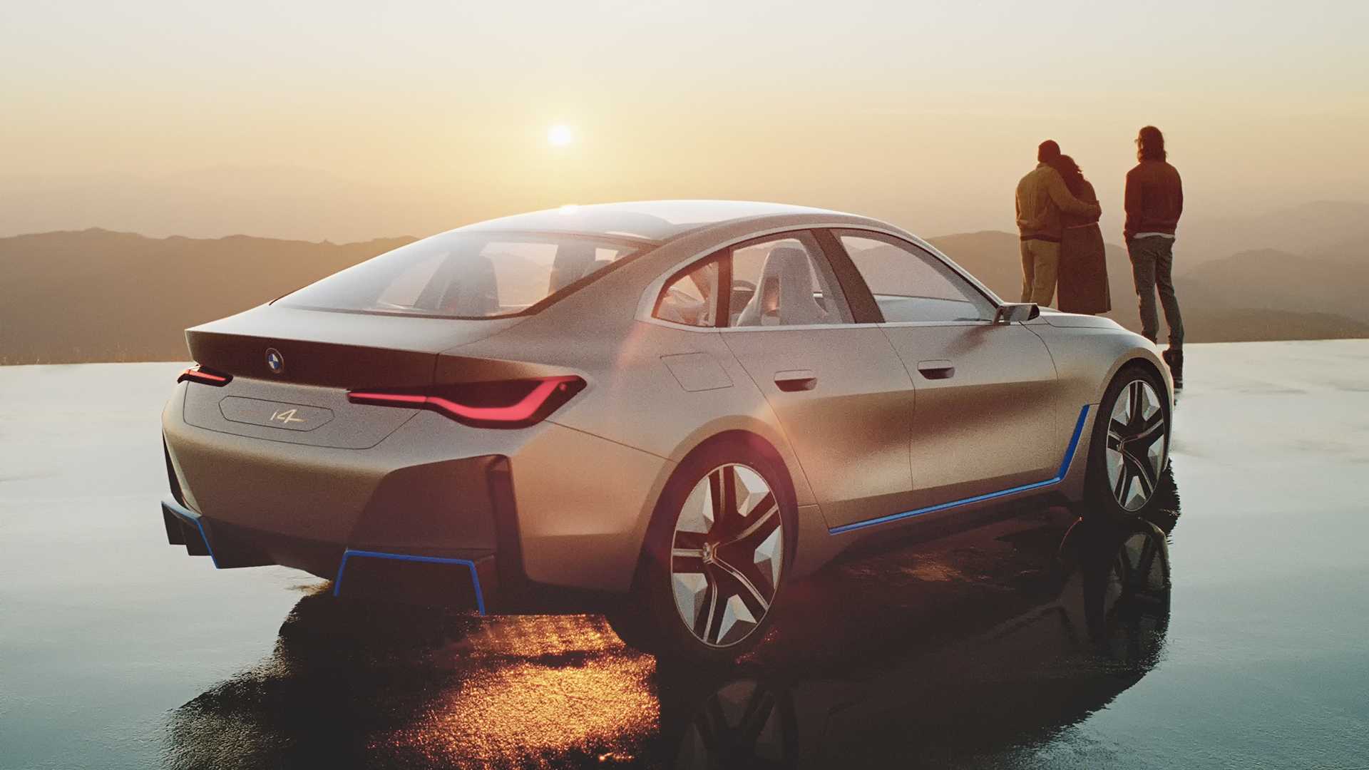 2020 BMW i4 Concept Rear Three-Quarter Wallpapers (3)
