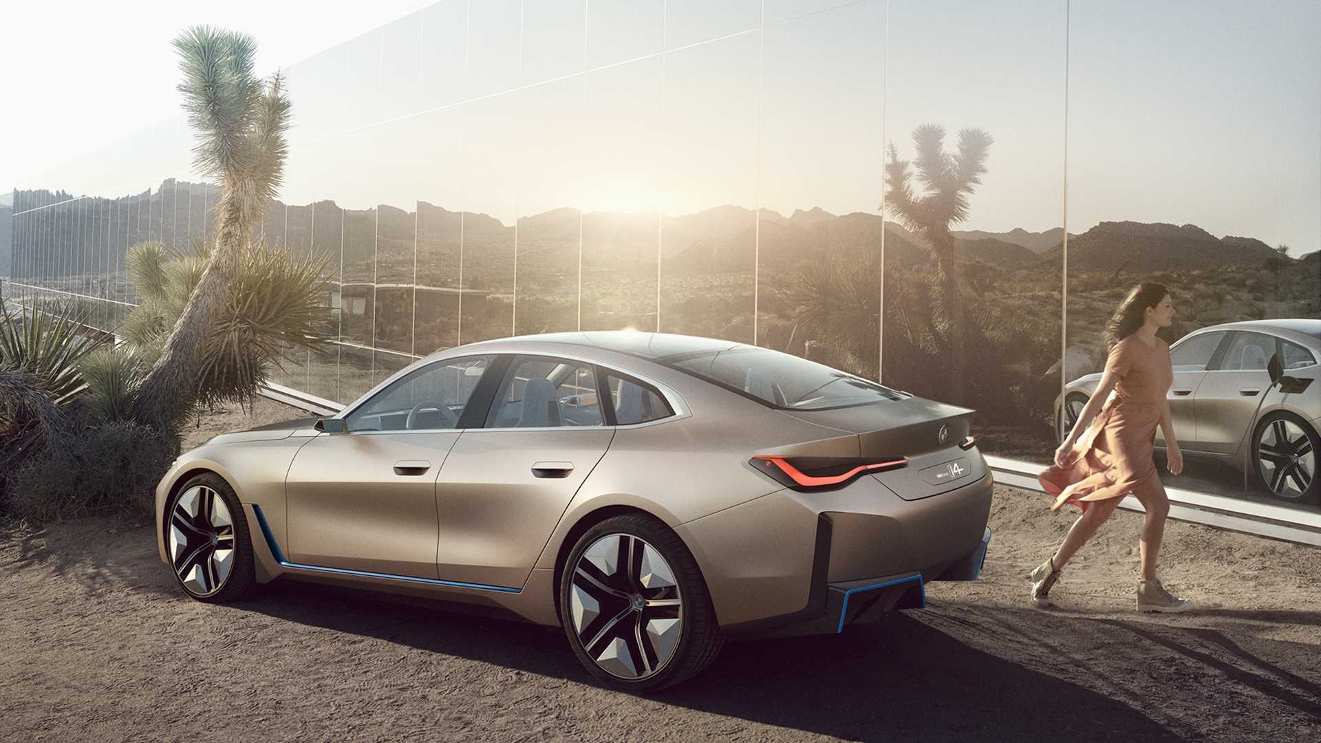 2020 BMW i4 Concept Rear Three-Quarter Wallpapers (4)
